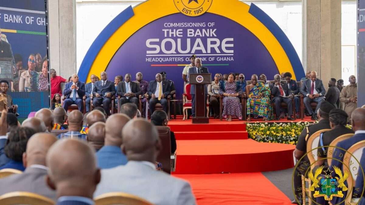 Bank of Ghana Unveils Landmark Headquarters, Celebrating Local Skill and Ambition